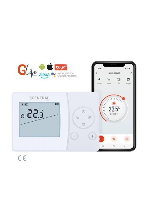 SENNA HT301S RF SMART Kablosuz Wi-Fi Akıllı Günlük ve Haftalık Programlanabilir Oda Termostatı