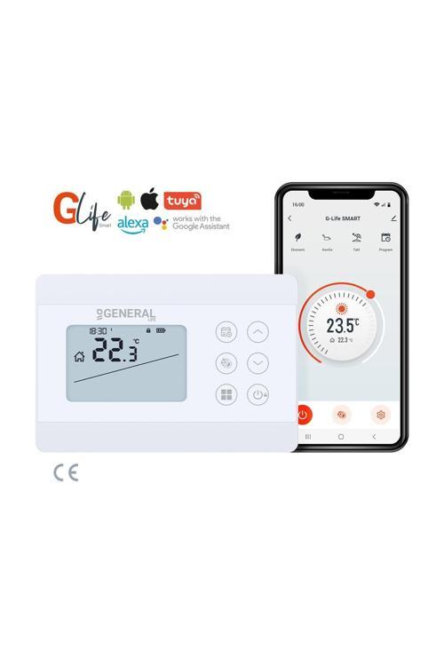 ILLONA HT330S RF SMART Kablosuz Wifi Akıllı Günlük ve Haftalık Programlanabilir Oda Termostatı