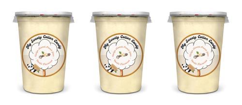 VANİLYA AROMALI 3'LÜ GURME PAMUK ŞEKERLER