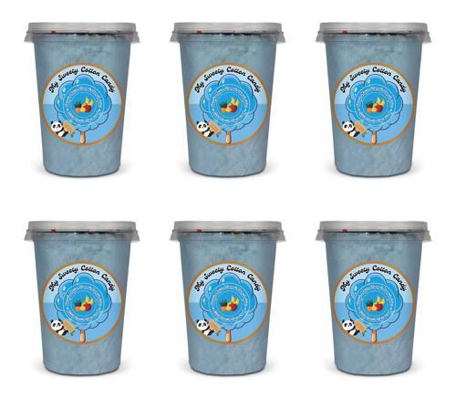 TUTTİ FRUTTİ AROMALI 6'LI GURME PAMUK ŞEKERLER