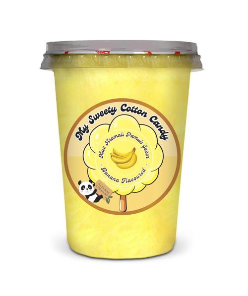 MUZ AROMALI GURME PAMUK ŞEKER