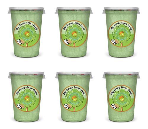 KİVİ AROMALI 6'LI GURME PAMUK ŞEKERLER