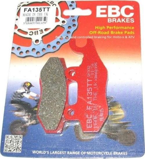 Suzuki Rm 125 Ön Fren Balatası Ebc Fa185Tt Karbon Balata