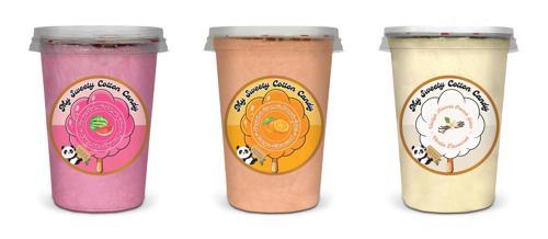 KARPUZ, PORTAKAL, VANİLYA AROMALI 3'LÜ GURME PAMUK ŞEKERLER