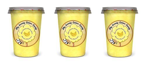 MUZ AROMALI 3'LÜ GURME PAMUK ŞEKERLER