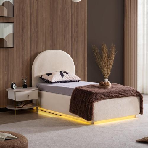 Karyola, Blesk Alya Ledli Bazalı Karyola, Komodin