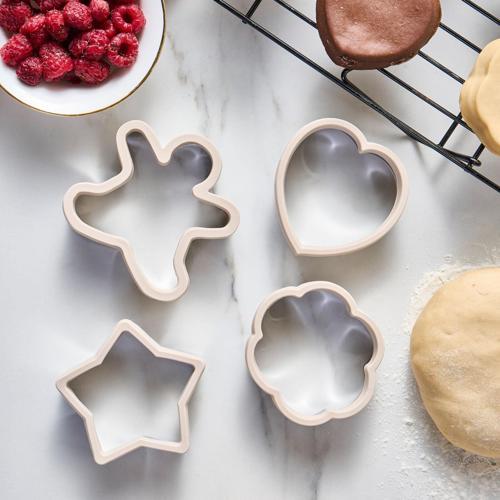 Ekin 4 Parça Şekilli Kurabiye Kalıbı