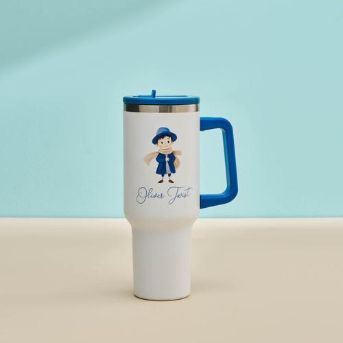 Star Hero Twist Çelik Sızdırmaz Termos Mavi 1150 ml