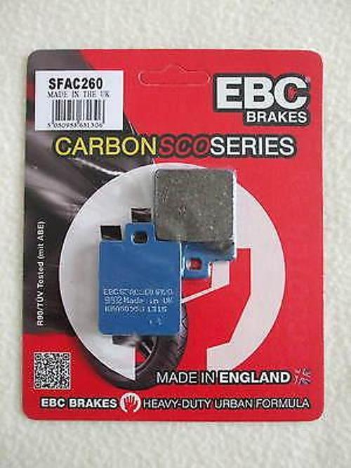 Sym Symphony Sr 125 Arka Fren Balatası Ebc Sfac260 Karbon Balata