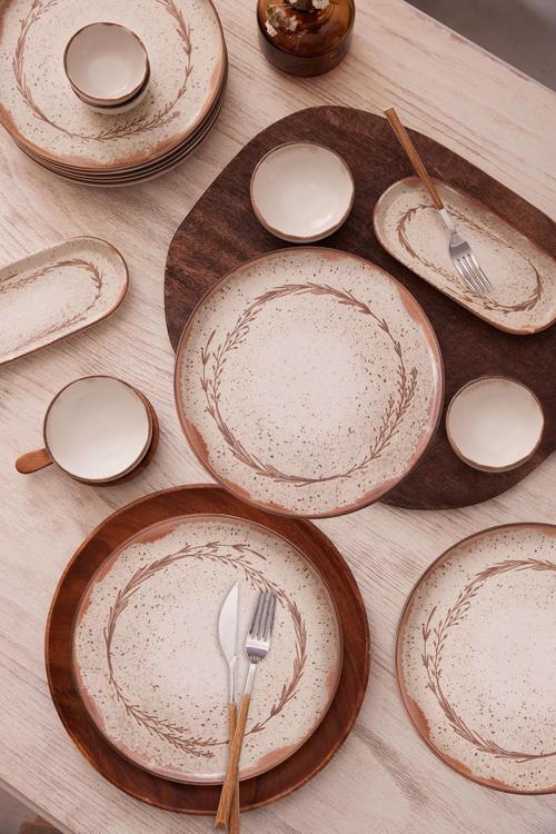 880914 14 Parça 6 Kişilik Kahvaltı Takımı