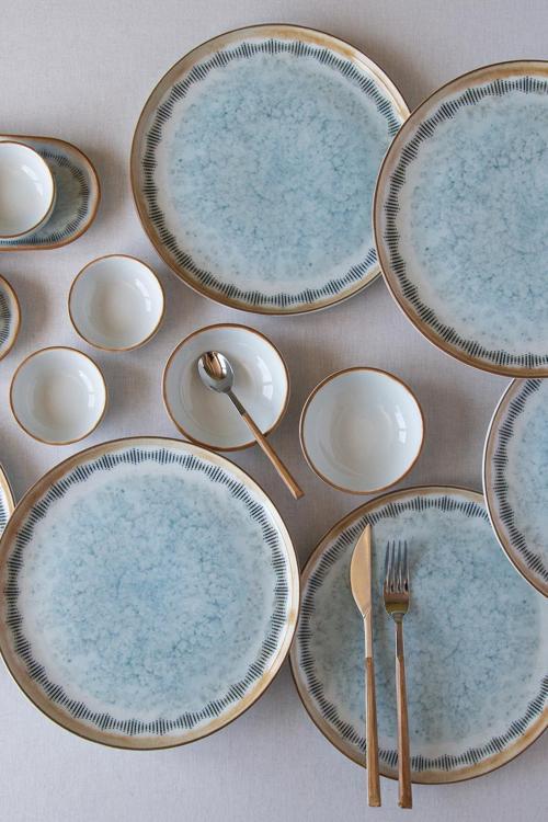 Kütahya Moderna 14 Parça 6 Kişilik Kahvaltı Takımı Seahorse