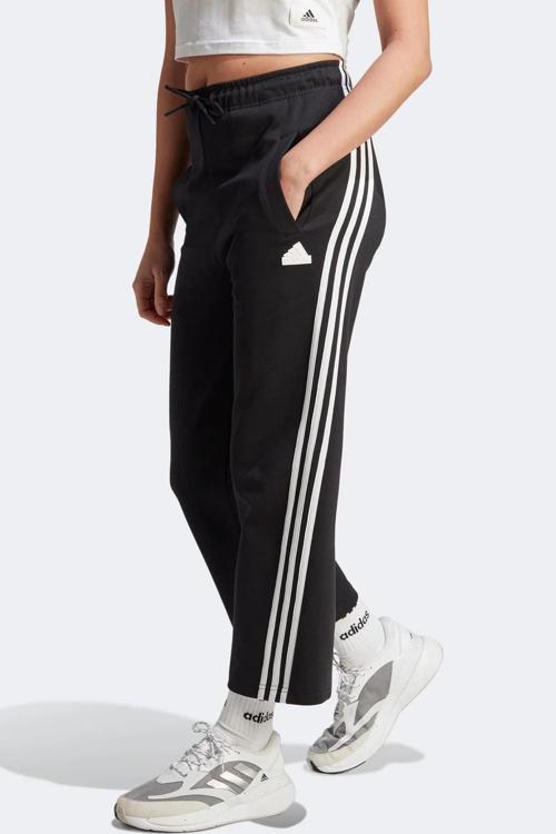 Sportswear Future Icons Three Stripes Open Hem Pant Sweatpants Kadın Eşofman Altı Siyah
