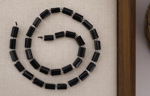 SİLİNDİR KÖŞELİ KESİM TURMALİN 8X11 MM DOĞAL TAŞ DİZİ- YÜKSEK KALİTELİ DOĞAL TAŞ