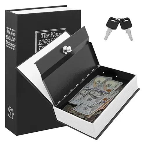 Kitap Görünümlü Metal Kasa Kumbara Tipi (5250)