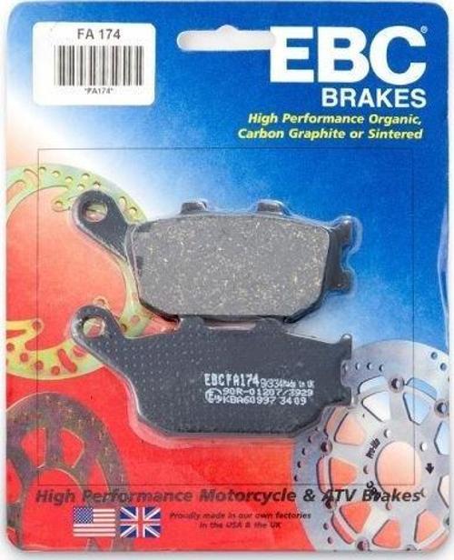 Yamaha Mt-07 Tracer Arka Fren Balatası Ebc Fa174 Balata