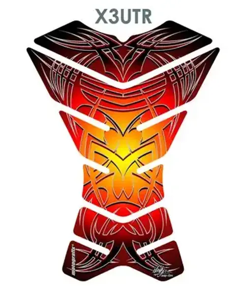 Ultra Tribal Red X3 Tankpad