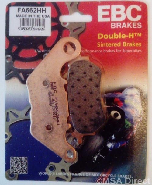 Yamaha Mt-25 Abs Arka Fren Balatası Ebc Fa662Hh Sinterli Balata N11.60441