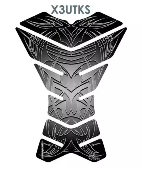 Ultra Tribal Black/Silver X3 Tankpad