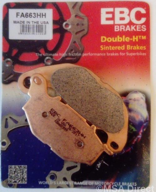 Yamaha Mt-25 Ön Fren Balatası Ebc Fa663Hh Sinterli Balata N11.69651