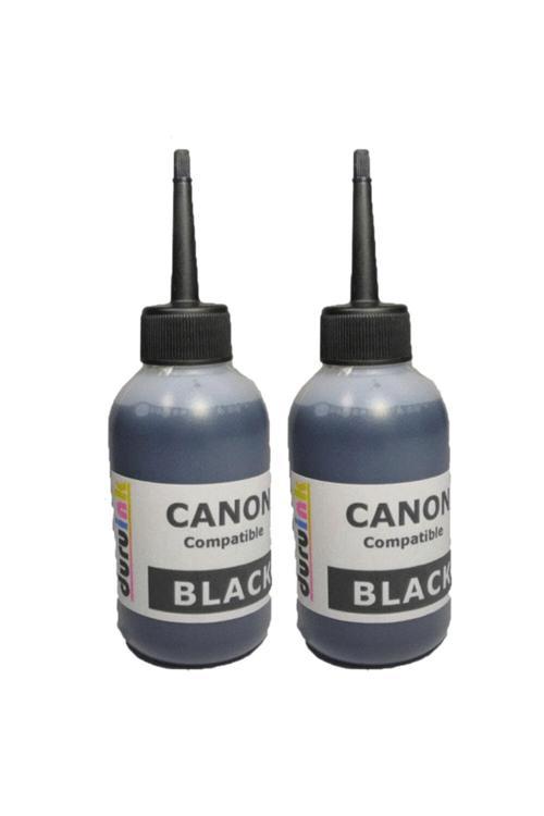 Canon (E404 E414 E464 E474 E484) Siyah Kartuş Mürekkep Dolum Seti Pg 46 2X100 Ml Yazıcı Uyumlu No