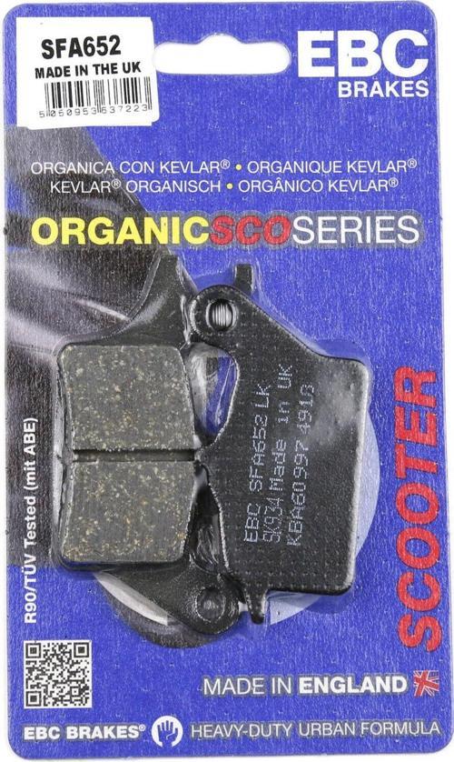 Yamaha Tricity 125 Ön Fren Balatası Sol Ebc Sfa652 Balata