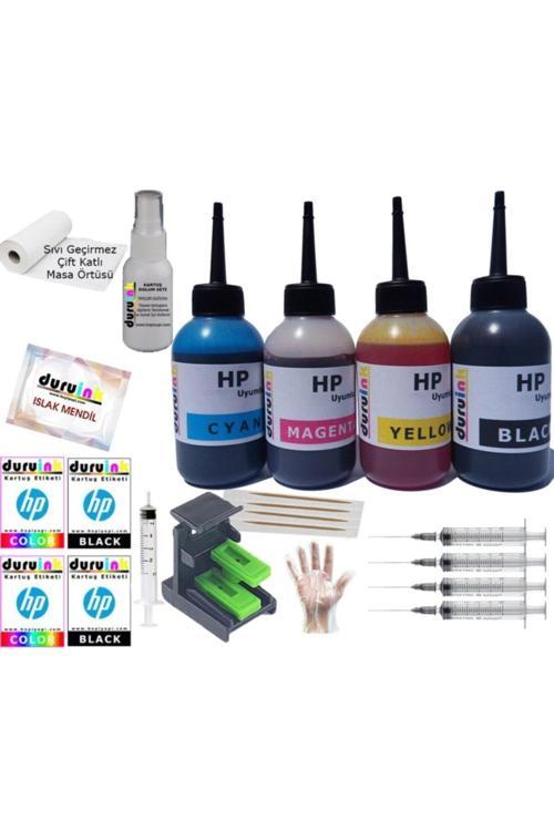 Hp 3735 5020 5030 5032 (304) Kartuş Mürekkep Dolum Seti 4X100Ml Renk