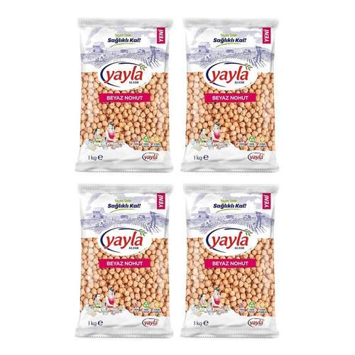Bakliyat Beyaz Nohut 1 kg x 4 Adet
