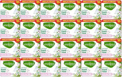 Pure&Soft Hijyenik Ped Uzun 864 (24PK*36) Adet Mega Pk