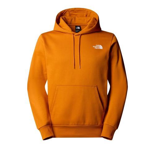 F0A89FCBRO1-R The North Face M Sımple Dome Regular Hoodıe Erkek Sweatshirt Turuncu