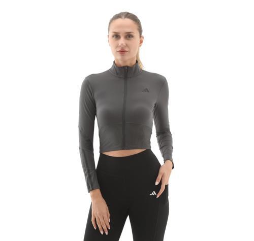 JN2656-K adidas Hyg Rıb Track J Kadın Ceket Antrasit