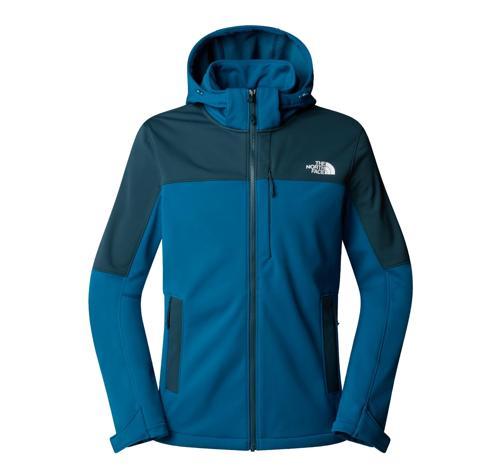 F0A7ZFSEIX1-R The North Face M Dıablo Softshell Detachable Hood Erkek Ceket Mavi