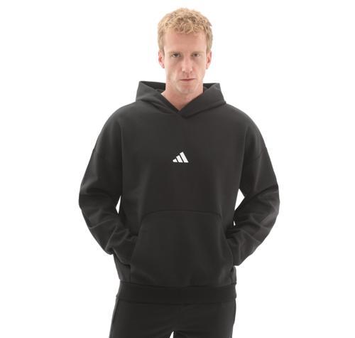 JD4954-E adidas M Fı Sl Hd Erkek Sweatshirt Siyah