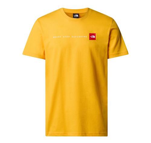 F0A87NS56P1-R The North Face M Ss Never Stop Explorıng Tee Erkek T-Shirt Sarı