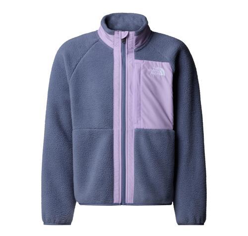F0A8AZHDIN1-R The North Face G Yumıorı Full Zıp Jacket &Ccedil;ocuk Ceket Mor