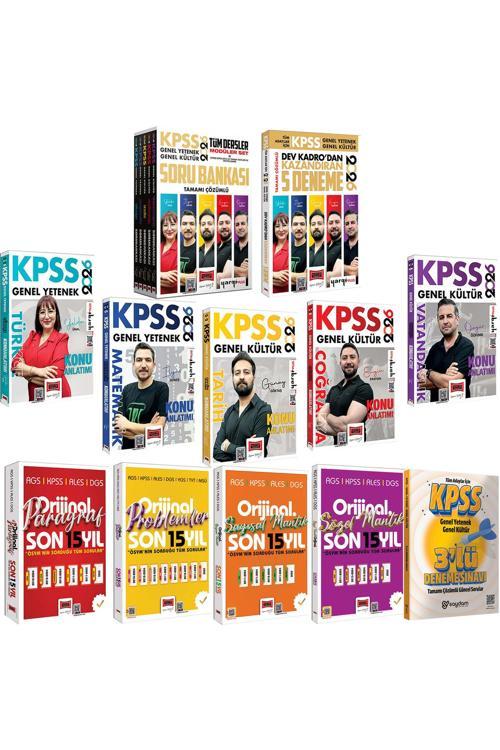 2026 KPSS Konu-Soru Bankası 5 Kitap-5 Deneme-Sözel-Sayısal Mantık-Paragraf-Problemler Çıkmış Sorular