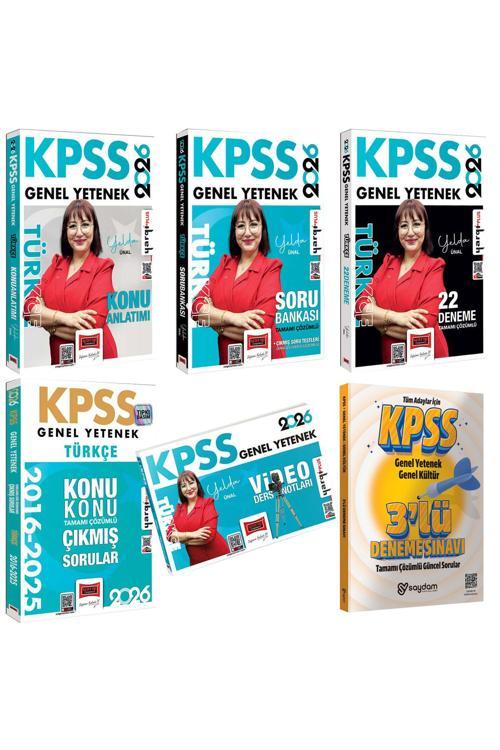 2026 KPSS Türkçe Konu Anlatımı-Soru Bankası-Video Ders Notları-22 Deneme-Konu Konu Çıkmış Sorular