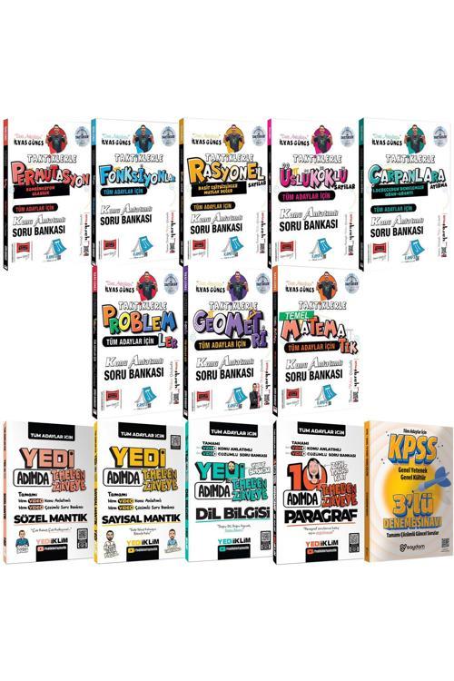 2026 İlyas Güneş Taktiklerle Serisi ve Yedi Adımda Serisi(Tüm Adaylar İçin)-3 Deneme Hediye