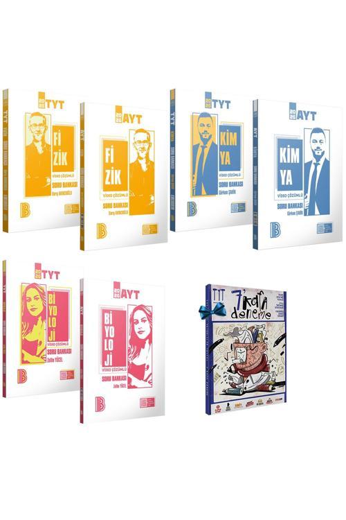 2026 TYT AYT Fizik-Kimya-Biyoloji Video Çözümlü Soru Bankası Seti