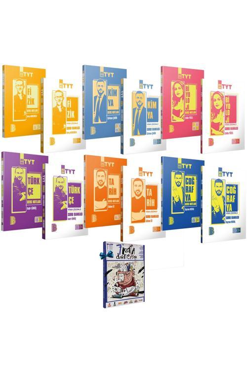 2026 TYT Türkçe-Tarih-Coğrafya-Fizik-Kimya-Biyoloji Ders Notları-Video Çözümlü Soru Bankası