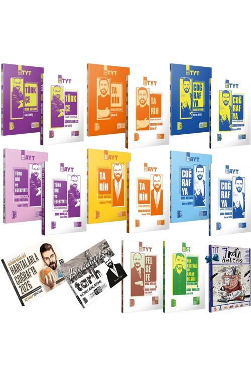 2026 TYT AYT Sözel Dersler Video Destekli Ders Notları-Soru Bankası-Haritalarla Tarih ve Coğrafya