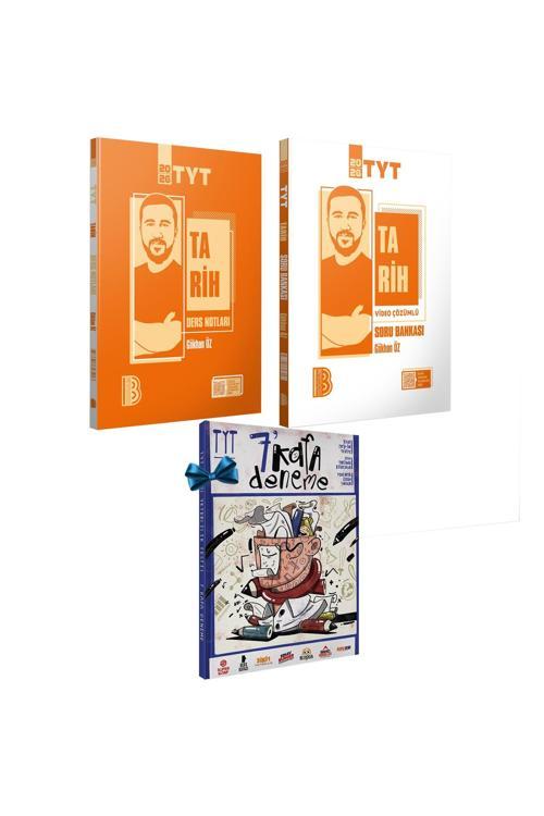 2026 TYT Tarih Ders Notları- Video Çözümlü Konu Özetli Soru Bankası(Gökhan Öz)-7 Kafa Deneme Hediye
