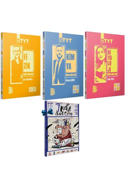 2026 TYT Fizik-Kimya-Biyoloji Ders Notları-TYT 7 Kafa Deneme Hediye