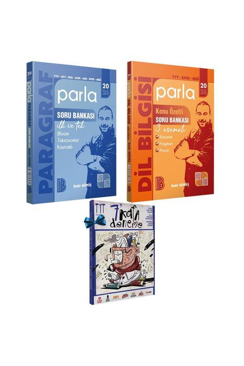2026 TYT-AYT Parla Paragraf Soru Bankası-Konu Özetli Dil Bilgisi Soru Bankası(Kadir Gümüş)