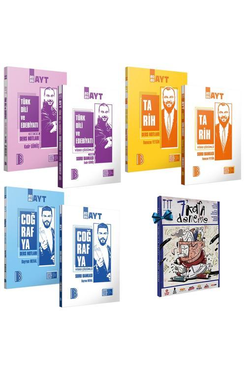 2026 AYT Türk Dili ve Edebiyatı-Tarih-Coğrafya Video Destekli Ders Notları-Video Çözümlü Soru Bankas