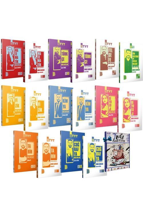 2026 TYT Tüm Dersler Ders Notları ve Soru Bankası Seti-TYT 7 Deneme Hediye