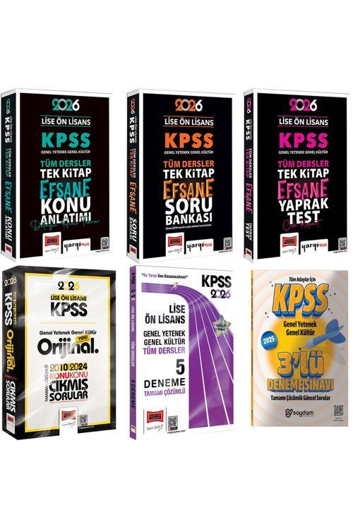 2026 KPSS Lise Ön Lisans GYGK Süper Set(Konu Anlatım-Soru Bankası-Yaprak Test-Çıkmış Sorular-Deneme)