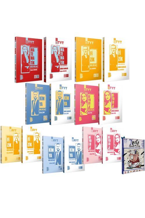 2026 TYT AYT Ders Notları ve Soru Bankası Seti(Matematik-Fizik-Kimya-Biyoloji)