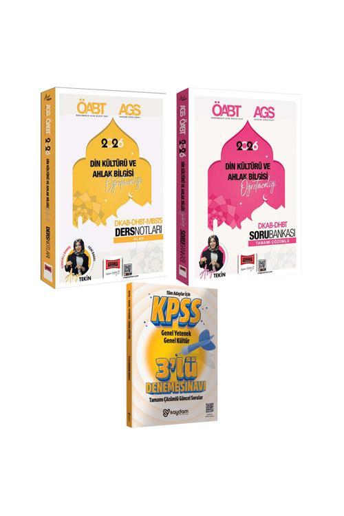 2026 MEB AGS ÖABT DHBT Din Kültürü ve Ahlak Bilgisi Öğr.Video Ders Notları-Soru Bankası(Asya Tekin)