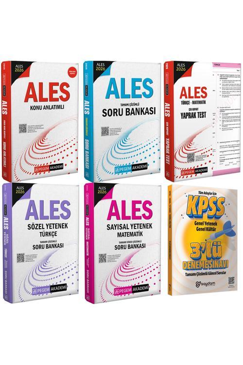 2026 ALES Konu Anlatım(Video Ders Hediyeli)Soru Bankası-Sözel Sayısal Yetenek-Çek Kopart Yaprak Test