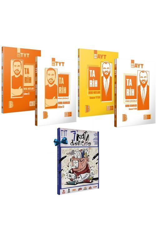 2026 TYT-AYT Tarih Ders Notları-Video Çözümlü Konu Özetli Soru Bankası(Gökhan Öz)7 Deneme Hediye